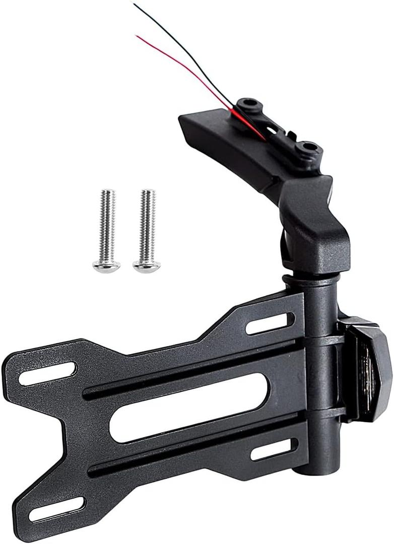 Motorcycle Adjustable License Plate Mount For Indian 2017-2023 Scout Bobber