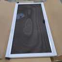 Petscreen Dog & Cat Resistant Assembled Sliding Patio Door Screen - The Perfect Patio Screen Door for Families and Households with Pets! (White, 36")