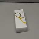 hunsquer Blue Light Glasses for Woman/Men Computer Blue Light Glasses (1a8068 3pack Black+douhua+toumin)