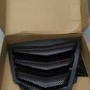 CKE for 9th Gen Camry LE SE XLE XSE Compatible with Toyota Camry 2025 2026 Accessories Sporty Car Exterior Rear Side Window Louvers Air Vent Scoop Shades Cover Trim Blinds -Carbon Fiber Style