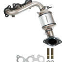 Left Catalytic Converter Compatible with Toyota Sienna 2004 2005 2006 3.3L Toyota Highlander 2004-2007 3.3L FWD ONLY Catalytic Convertor Direct-fit 16392 16394 (EPA Compliant)