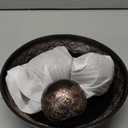 Creative Scents Dublin Brown Decorative Bowl with Orbs Set - Centerpiece Table Decorations - Coffee Table Decor - Home Decorations for Living Room Decor, Table Centerpieces for Dining Room Table