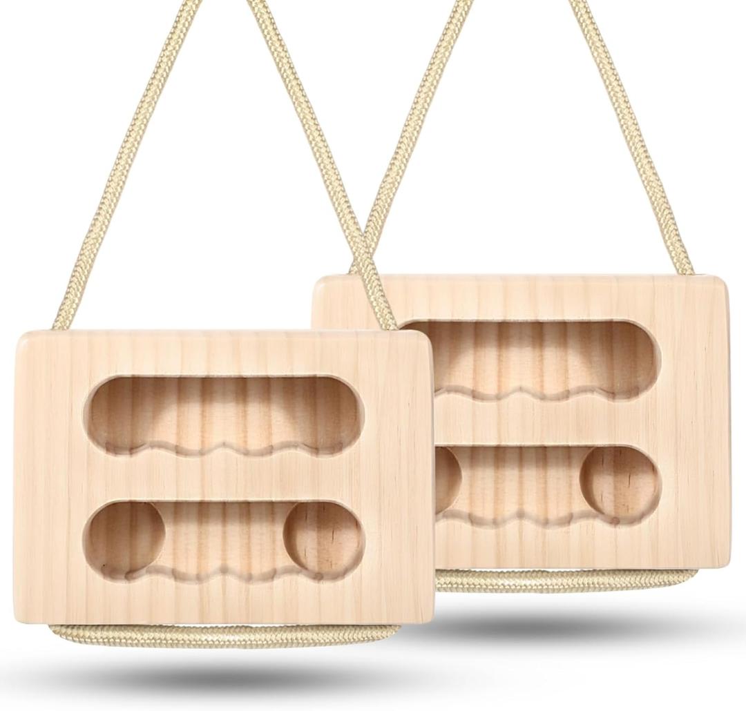 Hangboard Rock Climbing for Climbing Home Training Finger Strengthener, Pull-up Grip Arm Training Portable Finger Board Rock Holds Indoor and Outdoor