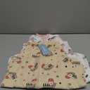 Baby Sleep Sack 0-6 Months 3 Pack 100% Cotton Lightweight 0.5 TOG Wearable Blanket Baby Sleep Bag with 2-Way Zipper for Newborn Infant Pink Apricot Gray Zebra (Small)