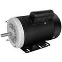 Electric Motor 1 HP Farm Duty Motor, Single Phase Motor 1750RPM 115V/230V 13.6/6.8A CW/CCW TEFC