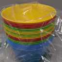 20 Pack Plastic Bowls, Plastic Serving Bowl for Party, Snack, Children,