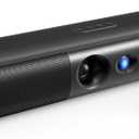 Saiyin Sound Bar with Enhanced Bass–Dual Larger Woofer & Dual Bass Ports, Sound Bar for Smart TV with 90W Peak Power, 17.1-inch Soundbar with Bluetooth5.3/TV-ARC/Optical/AUX Input