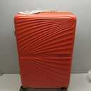 Luggage Sets 5 Piece, Suitcases with Wheels, ABS Hard Case Luggage with TSA Lock Spinner Wheels, Carry On Luggage Set (20/24/28 inch) (Red)