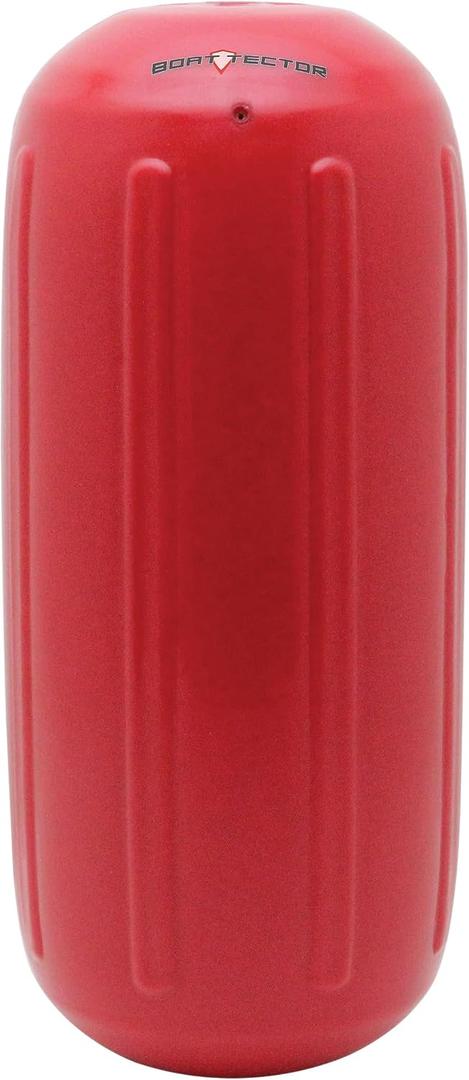 Extreme Max 3006.7477 BoatTector HTM Inflatable Fender - 8.5" x 20", Bright Red