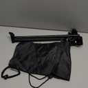 XLINGZA UPF 50+ Beach Umbrella with Adjustable Universal Clamp, Portable Golf Umbrella for Chair, Golf Cart, Stroller, Bleacher, Patio, Fishing, BBQ Parties (Double Layer/ Manual/ L Black)