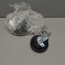 Honey-Can-Do SHF-01939 4-Inch Caster Roller Wheels for HCD Shelving Unit, Set of Four,Black