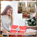 VioraWhite 12 Pcs Seasonal Diamond Art Set for Adults Holiday Theme Diamond Painting Kits for Women DIY Cartoon 5d Rhinestones Crafts Gifts with Tools for Home Wall Decoration(Retro)