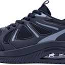 AOV Women Arch Support Walking Shoes Orthotic Sneakers for Plantar Fasciitis Foot and Heel Pain Relief Tennis Shoes (9, Blackgrey)