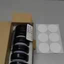 HELPLEX LED Puck Lights with Remote, 6 Pack Color Changing RGBW, Battery Powered, Dimmable Under Cabinet Lighting with Timer & Memory, Wireless Stick-On Lights, Black