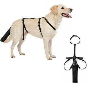 Dog Tail Protector, Happy Tail Protector for Dogs, Adjustable Dog Tail Guard for Dogs, Protective Sleeve for Healing Tails, Breathable Tails Cover (Size L)
