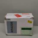 YOUKE OLA 8 Pack Rainbow Plated Stainless Steel Tumbler Straight Double Wall Powder Coated for Laser Engrave, 20oz White To Iridescent