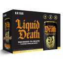 Liquid Death Soda-Flavored Sparkling Water - Squeezed To Death (Classic Orange Soda), Less Sugar*, Huge Flavor, No Caffeine, No Artificial Sweeteners, 12 Fl Oz (Pack of 12)