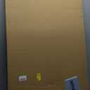 Large Magnetic Bulletin Board 36 x 24 Inch for Wall,Rustic Framed Cork Board with Linen for Home Office School, with 4 Push pins, 4 Magnets (Brown)