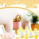 Pickmesh 50 Sets Bee Theme Baby Shower Party Favors 50 Pcs Bee Candles 50 Pcs Honey Jars Thank You Cards 50 Pcs Yellow Organza Bags Return Gifts for Guests Gender Reveal Game Prizes Party Supplies
