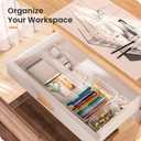 A-LuGei XL Size Only Us Drawer Organizer, Makeup organizer, Holds 177 Items Bathroom Organizers and Storage, Organization and Storage, Desk Drawer Organizer for Bathroom Vanity