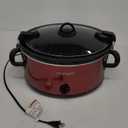 Crock-Pot 6-Quart Cook & Carry Oval Manual Portable Slow Cooker, Red - SCCPVL600-R