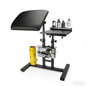 2-in-1 XL Tattoo Arm Rest, Arm Rest for tattooing, Arm Rest Tattoo Workbench, Work Station for Ink, machine, gloves, cling film and other storage racks