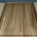 Large Cake Stand with Lid, 17 Rectangular Multi-Functional Cake Holder, Acacia Solid Wood 2-in-1 Dessert Table Display Set, Charcuterie Board for Cheese ,Fruit Platter, Acrylic Cake Dome Cover