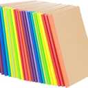 24 Pack Kraft Notebooks, Journals in Bulk for Writing, Blank Paper Sketchbooks, 60 Pages Notebook, 8.3x5.5 Inch, A5 Size, Travel Journal Set, for Gifts, Students and Office Supplies