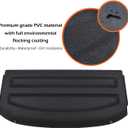 Trunk Cargo Cover For Honda HRV HR-V 2016 2017 2018 2019 2020 2021 2022 Black Rear Trunk Cargo Luggage Security Shade Cover Shield Waterproof Custom Fit All Weather Protection