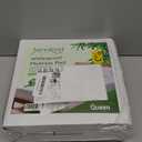 Waterproof Mattress Protector Queen Size, Viscose Cooling Breathable Mattress Cover, Fitted Deep Pocket Mattress Pad Cover Stretches up to 22 Inches, Noiseless Soft Bed Cover