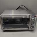 BLACK+DECKER 4-Slice Toaster Oven, TO1745SSG-1A, Even Toast, 4 Cooking Functions Bake, Broil, Toast and Keep Warm, Removable Crumb Tray, Timer