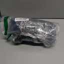 DB MOON Women Casual Long Sleeve Maxi Dresses Empire Waist Long Dress with Pockets (Large, Black)