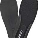 ECCO Mens Comfort Textile (8-8.5, Black Perforated)