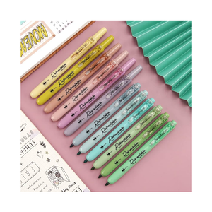 WRITECH Retractable Highlighters Assorted Colors: Chisel Tip Click Aesthetic Highlighter Marker Pens Pack Multi Colored Ink No Bleed Smear for Highlighting Journaling (12ct Neutral)