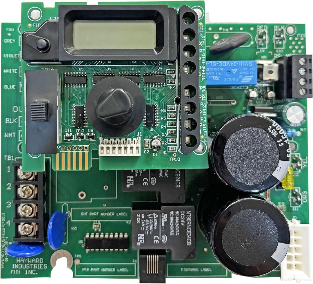 2025 New Upgraded GLX-PCB-RITE Main Circuit Board & GLX-PCB-DSP Display BoardFits The Hayward/Goldline Aqua Rite Saltwater Chlorinatorfor Pool Chlorinators ReplacementHayward aquarite Circuit Board