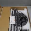 Floor Lamp with Remote Control,Bright Floor Lamps for Living Room/Bedroom/Office, Stepless Adjustable 3000K-6000K Colors and 10-100% Brightness,Standing Light with Foot Switch (Black)