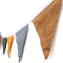 Pennant Banner Flags,Infant and Toddler Room Decoration Pennant,for Nursery Decor Baby Birthday Boho Wedding Shower Party Event (Pennant Banner Flags)