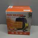 Outdoor Heater for Patio, 1500W Electric Garage Outdoor Heaters with 3 Modes, 3s Fast Heating, with Overheat Protection, Electric Space Heaters for Patio, Garage, Greenhouse, Office