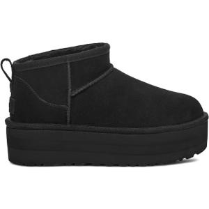 UGG Women's Classic Ultra Mini Platform Boot (9, Black)
