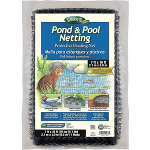 Dalen Pond & Pool Netting  Outdoor Water Garden Cover  Protective Mesh for Fish & Aquatic Life - 3/8" Mesh - (7 x 10)