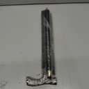 Antique Brass Walking Stick Deluxe Cane Beautiful Silver Handle for Men and Women Gift, 37''''