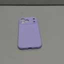 Miracase Magnetic for iPhone 17 Pro Max Case, Compatible with MagSafe, Integrated Silicone Camera Control Cover, 3.0mm Thicken Shockproof Drop Protection Phone Case for 17 ProMax, Light Purple
