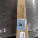 ALLZONE Tension Curtain Rods 123 to 160 Inch, Black Curtain Rods No Drilling, Extra Long Tension Rod for Room Divider Curtains Rod, Outdoor Tension Rod for Patio/Bedroom/Office,3 Installation Options