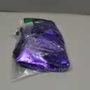 Purple Star Balloons 12pcs, 27/22 Inch Foil Star Explosion Balloons, Large Spike Mylar Cone Balloon, Fireworks Shape Balloon Party Decor for Wedding Graduation Birthday Halloween