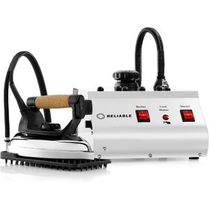 Reliable 3000IS Professional Steam Iron Station, Continuous Steam, Dry Steam, Leak-free, 4 Safety Systems, 1.4L Stainless Steel Boiler, Customizable Temperature, 1.66M Steam Hose, 1800W, Iron Rest