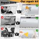 83pcs Paintless Dent Puller Kit, Body Repair Tools Dent Removal Tools with Golden Lifter, Slide Hammer T-Bar, Large Size Puller Dent Suction Cup for Car Refrigerator Door Ding Repair