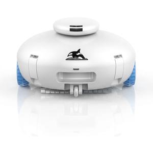 [2026 New] AQUVII K2 Cordless Robotic Pool Cleaner, 120 Mins Runtime Pool Vacuum, Strong Suction for Above-Ground & Inground Pool Flat Pool up to 860 Sq.ft, Auto-Parking & Lightweight