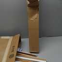 3 Set Wood Color Peel and Stick Wall Molding Kit 6 Frame Premade Wainscoting Accent Panel Ready to Assemble 3D Wall Panels Trim for Interior Mirror Home Molding Decor, 54 x 24 Inch