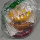 Generic Silicone Fruit And Vegetable Containers For Fridge,Reusable Holder For Food Storage,Fresh Stretch Pods For Food Saver (Green,Red,Yellow,Brown), FDPOD-02