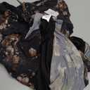 KUTUMAI Women Long Sleeve Lace Corset Formal Wedding Guest Dress Bodycon Ruched Mesh Cocktail Maxi Dresses L